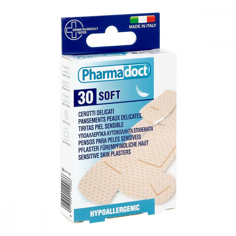 Das Produktfoto zeigt Pflaster Hypoallergen 5 Größ.Hautfarben (30 stk) PZN 07566087