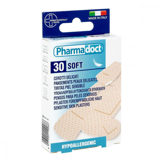 Das Produktfoto zeigt Pflaster Hypoallergen 5 Größ.Hautfarben (30 stk) PZN 07566087