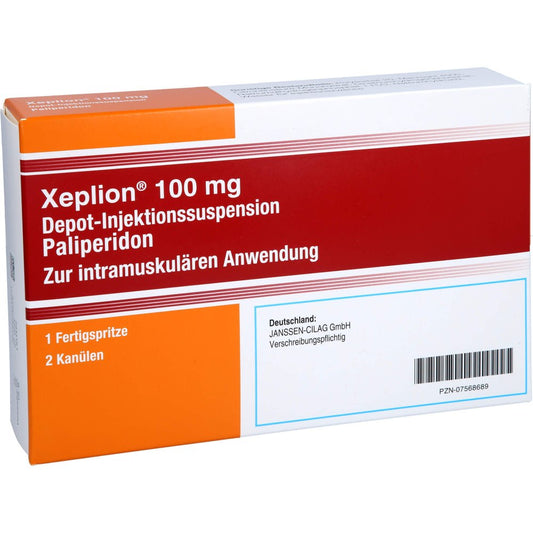 Xeplion 100 Mg Depot-Injektionssusp.I.E.Fertigspr. (1 stk)