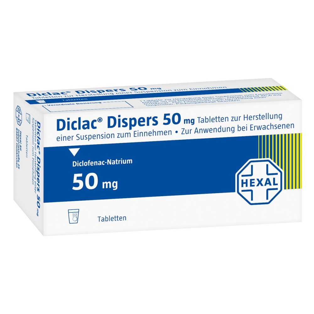 Diclac Dispers Tabletten (50 stk)