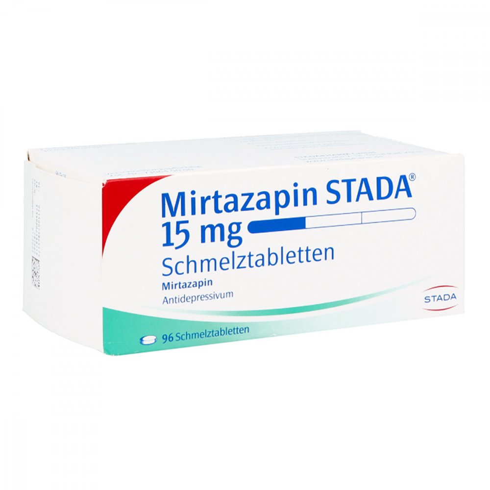 Mirtazapin Stada 15 Mg Schmelztabletten (96 stk)