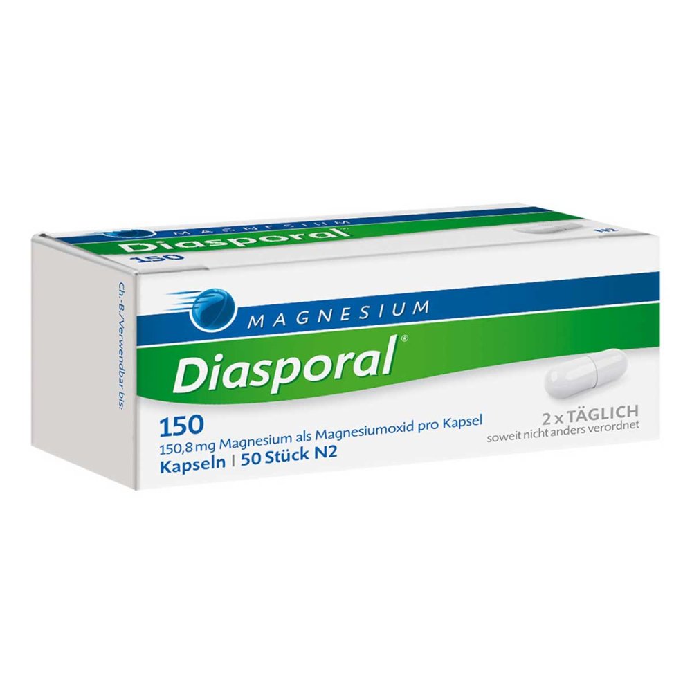 Magnesium Diasporal 150 Kapseln (50 stk)