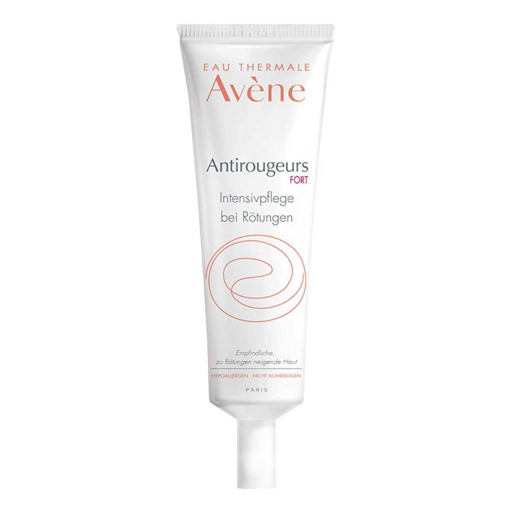 Das Produktfoto zeigt Avene Antirougeurs Fort Intensivpflege Creme (30 ml) PZN 07608897