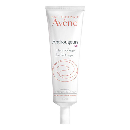 Das Produktfoto zeigt Avene Antirougeurs Fort Intensivpflege Creme (30 ml) PZN 07608897
