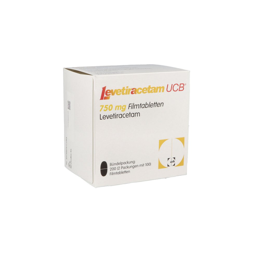 Levetiracetam Ucb 750 Mg Filmtabletten (200 stk)