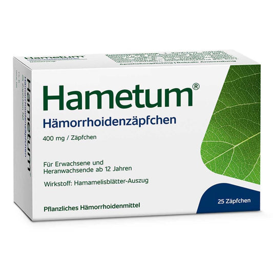 Hametum Hämorrhoiden Zäpfchen (25 stk)