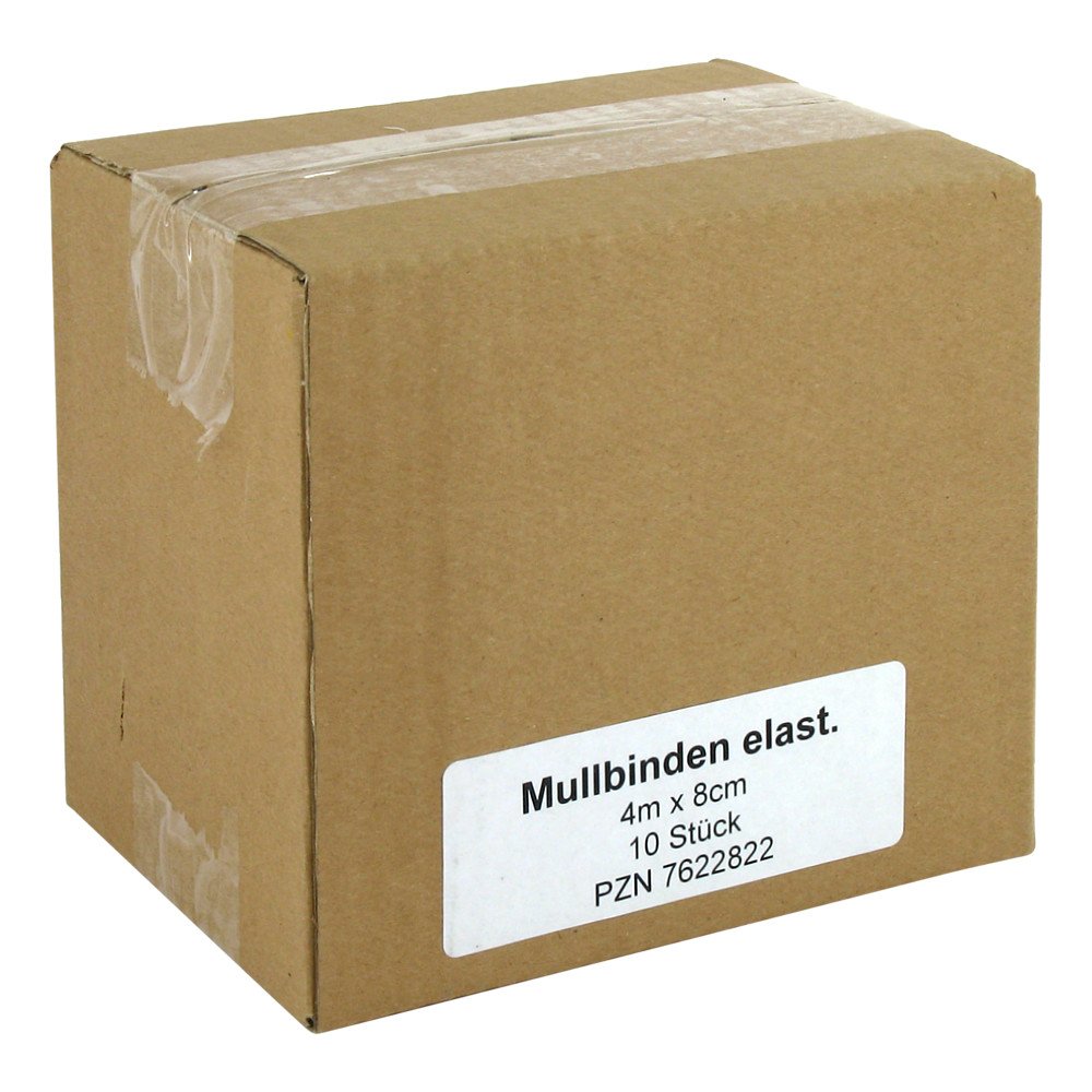 Mullbinden 8 Cmx4 M Elastisch (10 stk)