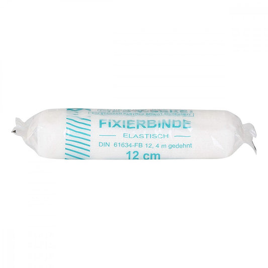 Das Produktfoto zeigt Mullbinden 12 Cmx4 M Elastisch (10 stk) PZN 07622845