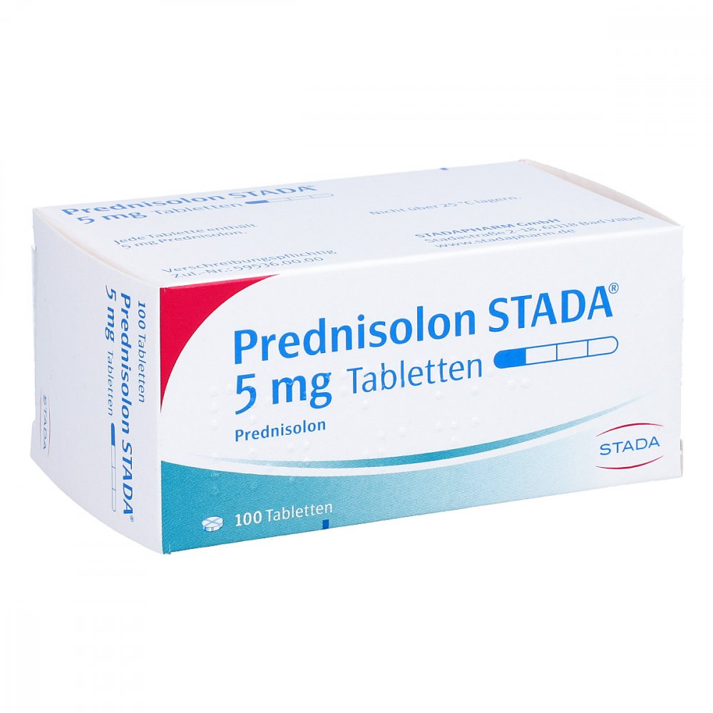 Prednisolon Stada 5 Mg Tabletten (100 stk)