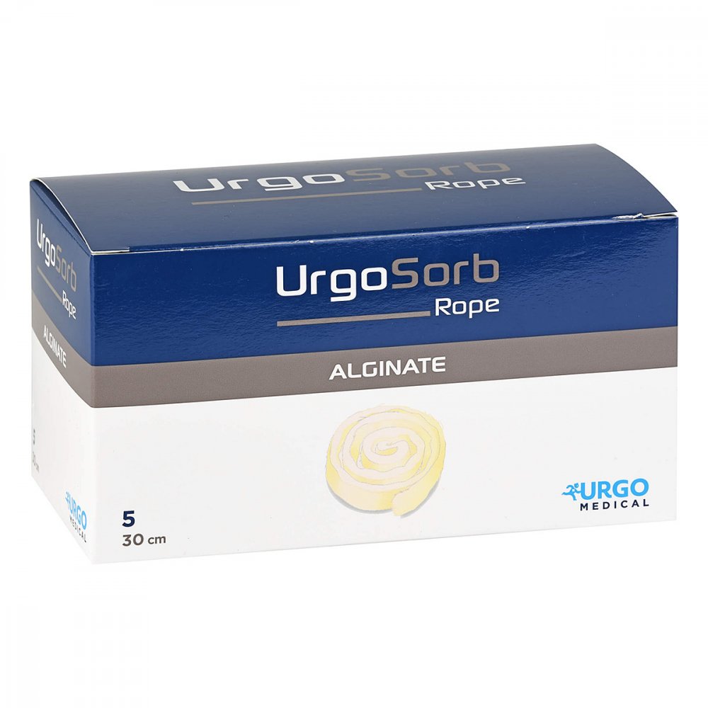 Das Produktfoto zeigt Urgosorb 30 Cm Tamponaden (5 stk) PZN 07626777