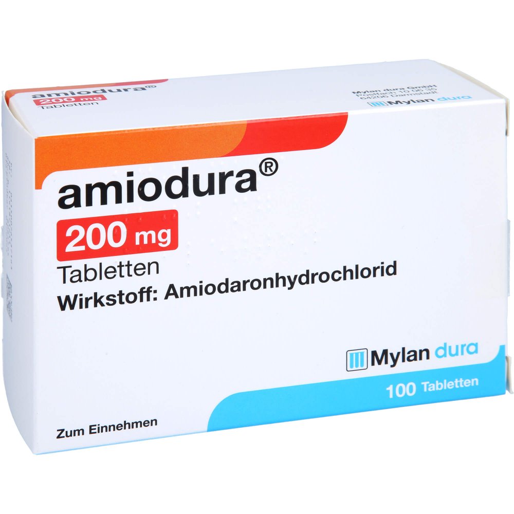 Amiodura 200 Mg Tabletten (100 stk)