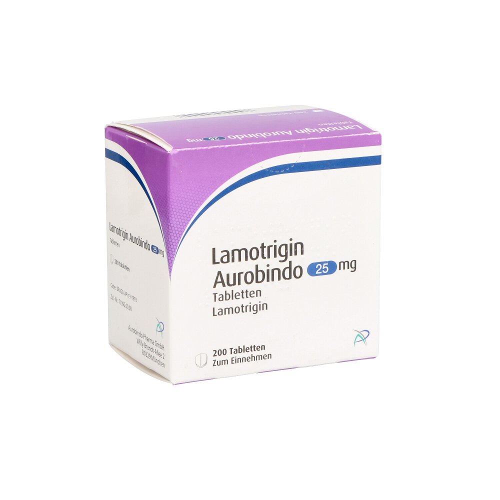 Lamotrigin Aurobindo 25 Mg Tabletten (200 stk)