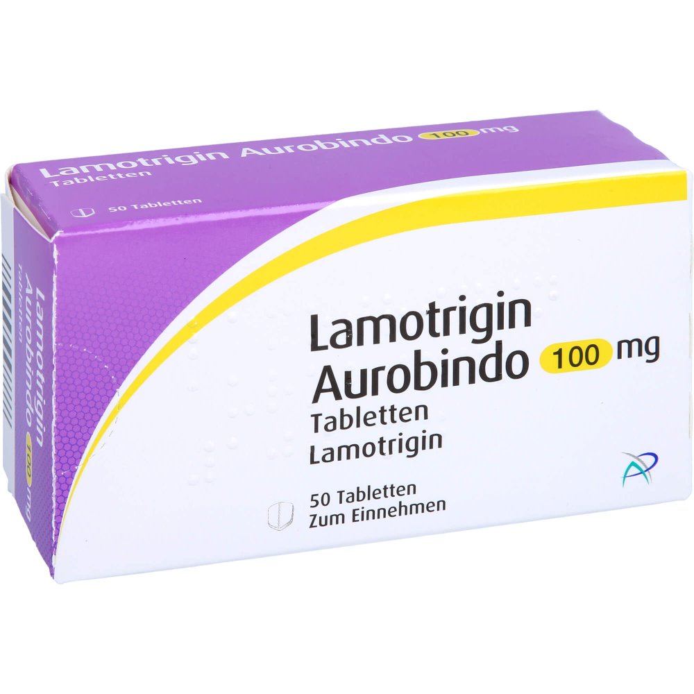 Lamotrigin Aurobindo 100 Mg Tabletten (50 stk)