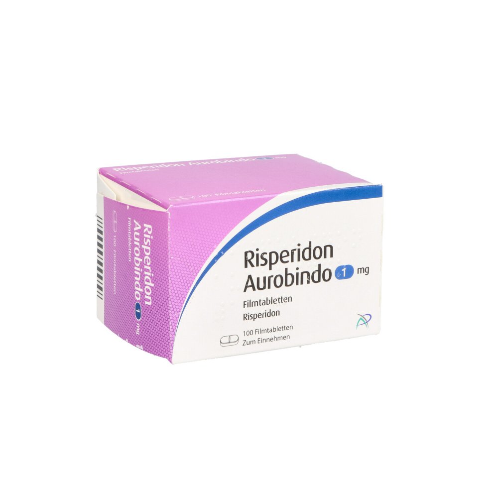 Risperidon Aurobindo 1 Mg Filmtabletten (100 stk)