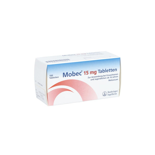 Das Produktfoto zeigt Mobec 15 Mg Tabletten (100 stk) PZN 07720944
