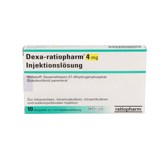 Dexa-Ratiopharm 4 Mg Injektlösung Ampullen (10 stk)