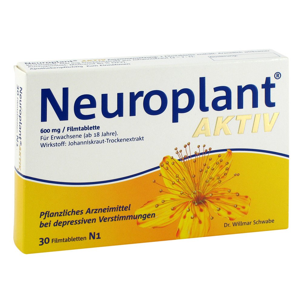 Das Produktfoto zeigt Neuroplant Aktiv Filmtabletten (30 stk) PZN 07751985