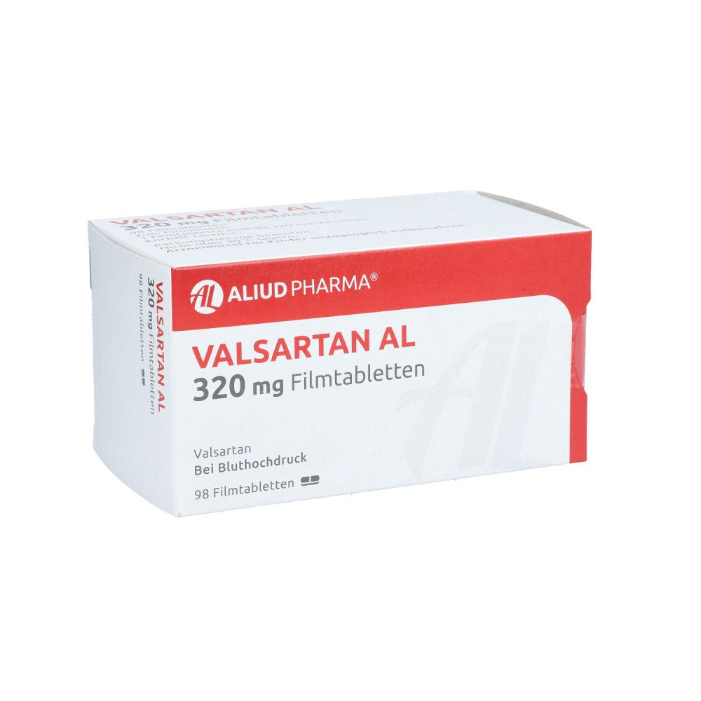 Valsartan Al 320 Mg Filmtabletten (98 stk)