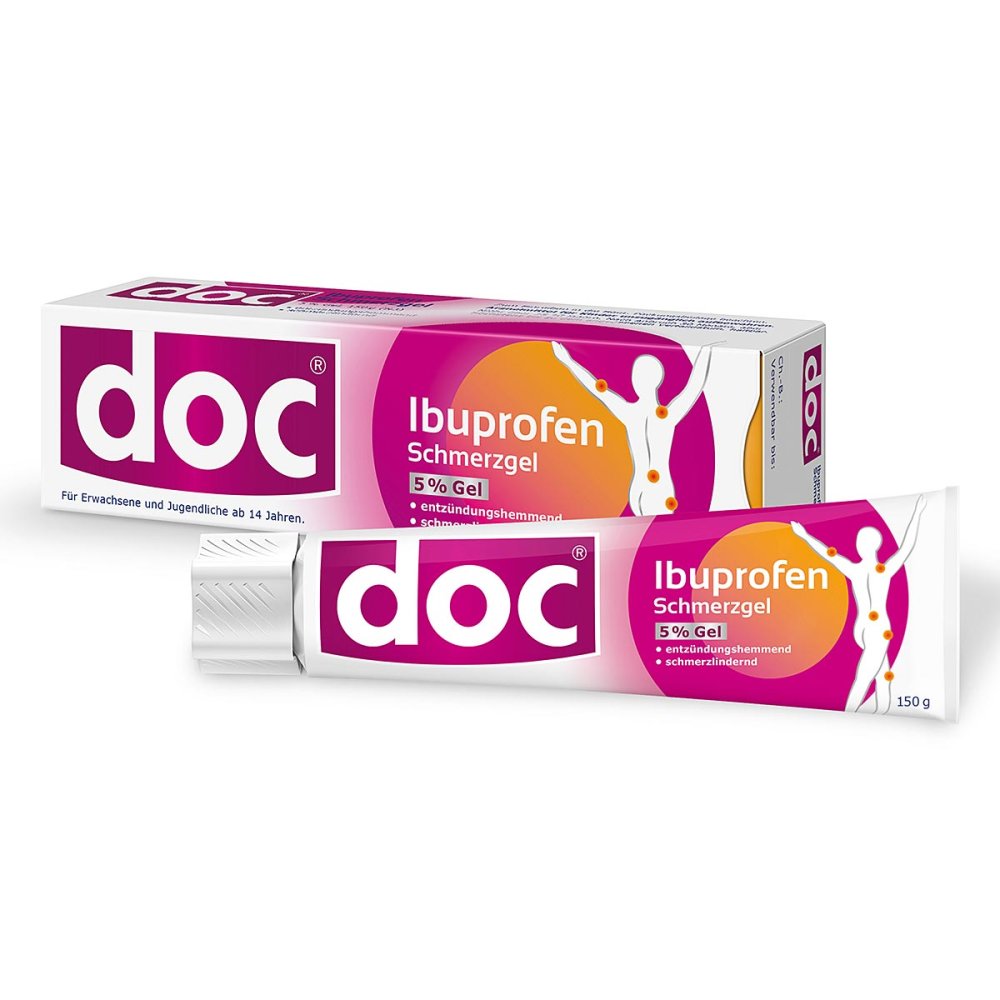 Doc Ibuprofen Schmerzgel 5% (150 g)