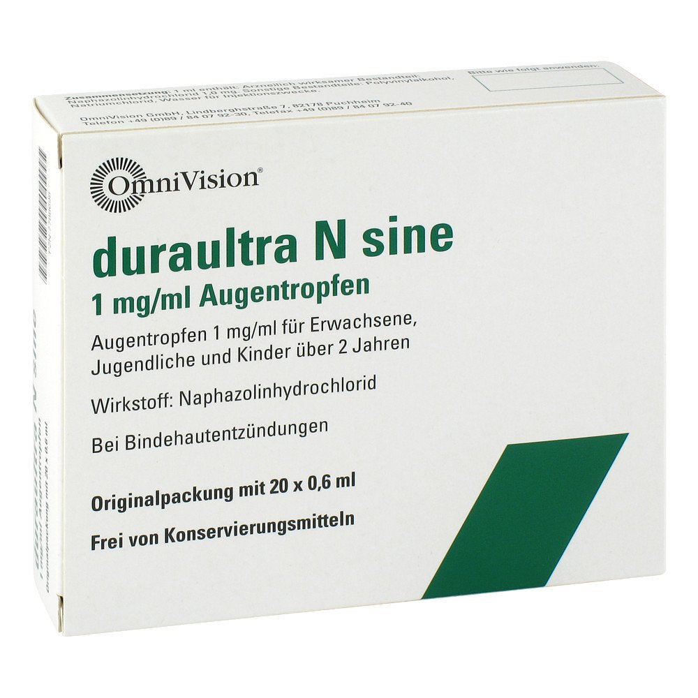 Duraultra N Sine Augentropfen (20X0.6 ml)