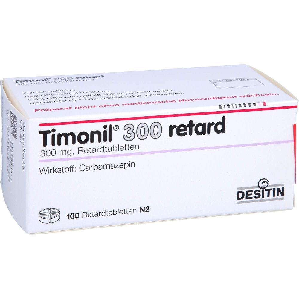 Das Produktfoto zeigt Timonil 300 Retard Tabl. (100 stk) PZN 07789108