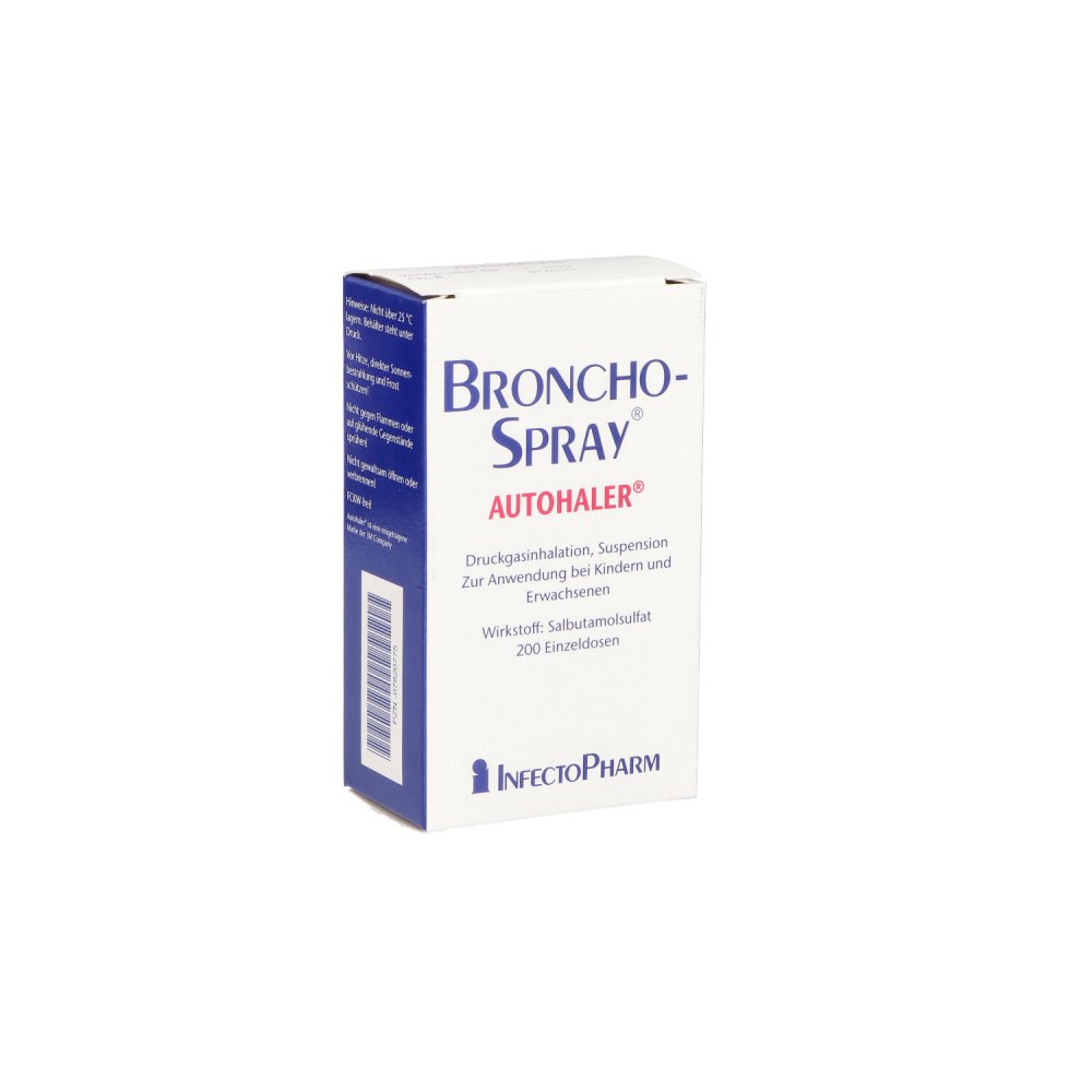 Bronchospray Autohaler 0,1 Mg/Sprühstoß 200 Ed (1 stk)