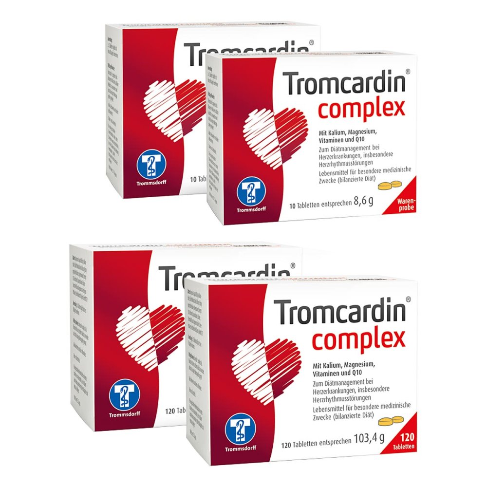 Das Produktfoto zeigt Tromcardin complex TWIN-Set PZN 08101456