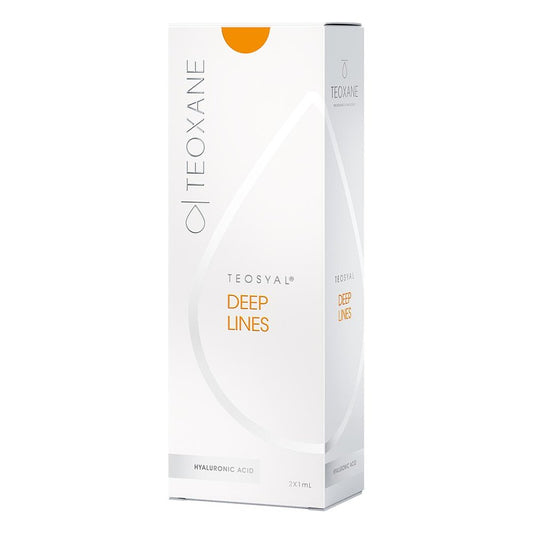 Das Produktfoto zeigt Teosyal® PureSense Deep Lines 1 ml (2 stk) PZN 08102137