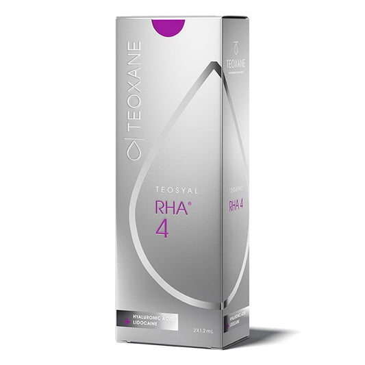 Das Produktfoto zeigt Teosyal® RHA 4, 1,2 ml (2 stk) PZN 08102148