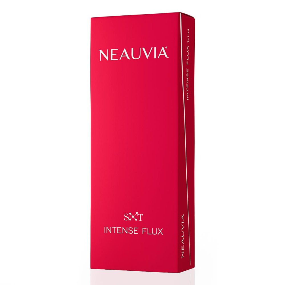 Das Produktfoto zeigt Neauvia Intense Flux (1x1 ml) PZN 08105244