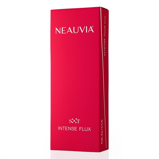 Das Produktfoto zeigt Neauvia Intense Flux (1x1 ml) PZN 08105244