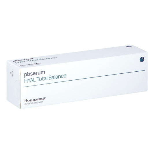 Das Produktfoto zeigt PBSerum HYAL Total Balance (1500 IU/ml) Ampulle (3x1 stk) PZN 08107779