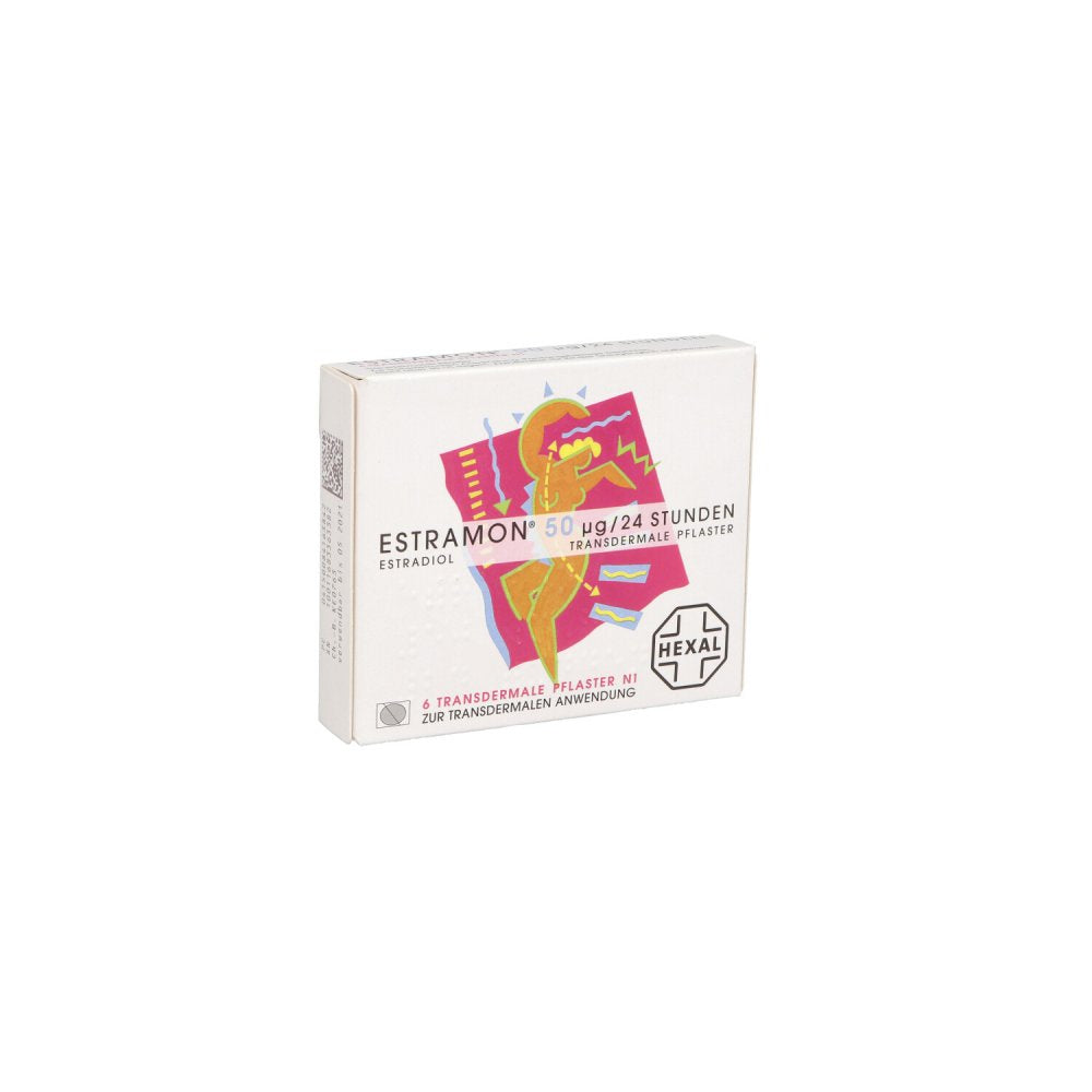 Estramon 50 Μg/24 Stunden Transdermale Pflaster (6 stk)