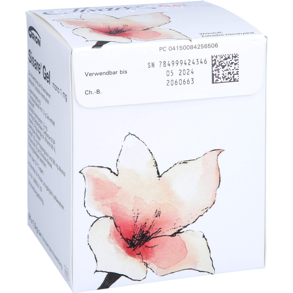 Das Produktfoto zeigt Sisare Gel Mono 1 Mg (91X1.0 g) PZN 08425650
