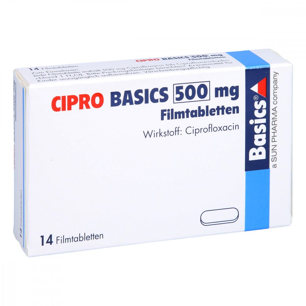 Cipro Basics 500 Mg Filmtabletten (14 stk)
