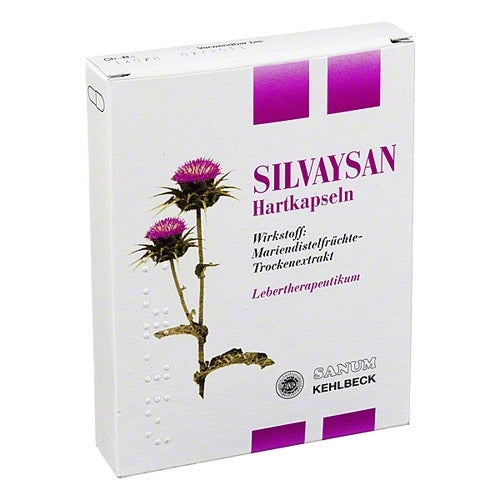 Das Produktfoto zeigt Silvaysan Kapseln (20 stk) PZN 08440483