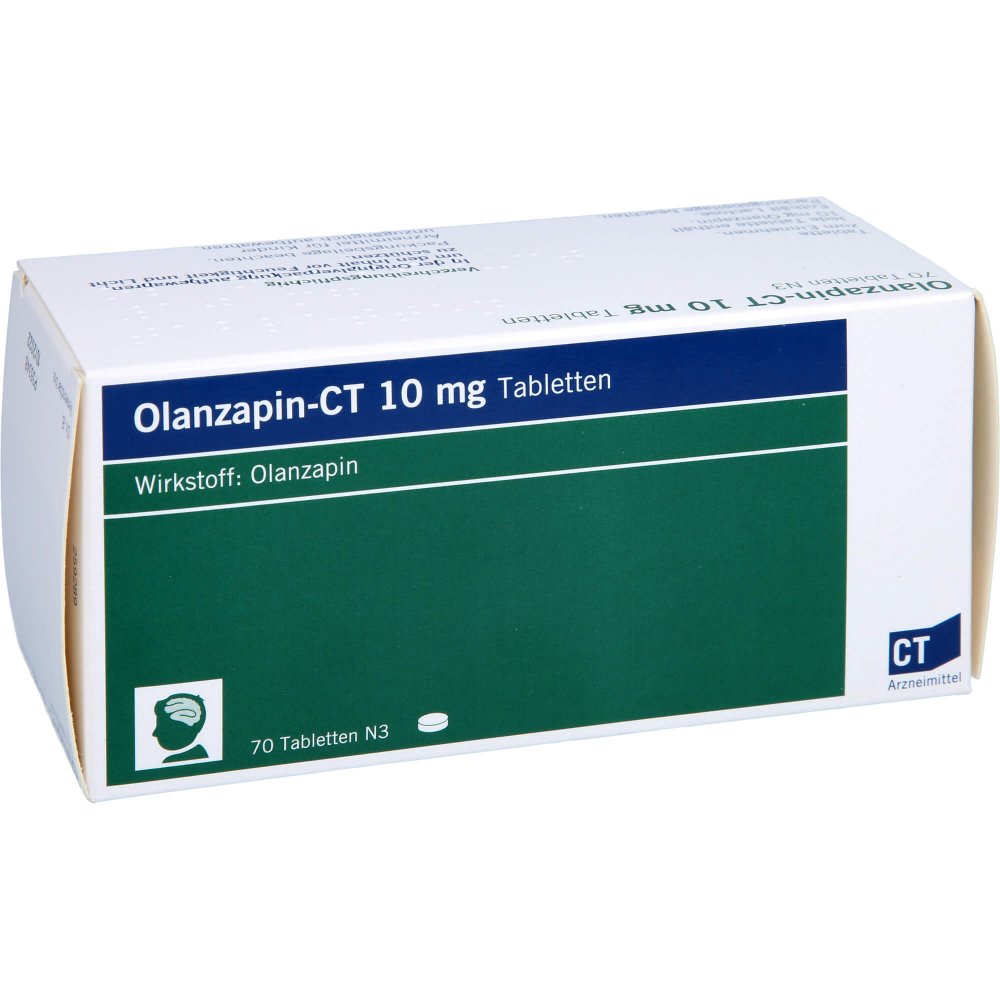 Olanzapin-Ct 10 Mg Tabletten (70 stk)