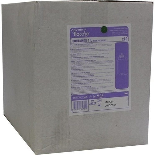 Das Produktfoto zeigt Flocare Container M.Pack-Set Anschluss (10 stk) PZN 08444222