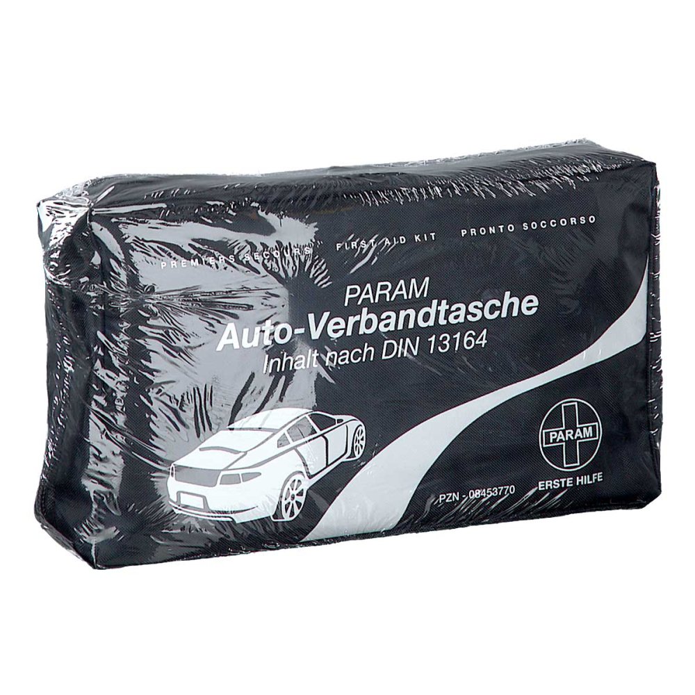 Das Produktfoto zeigt Verbandtasche Kfz Nach Din 13164 (1 stk) PZN 08453770