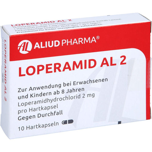 Loperamid Al 2 Hartkapseln (10 stk)