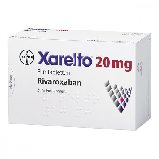 Xarelto 20 Mg Filmtabletten (98 stk)
