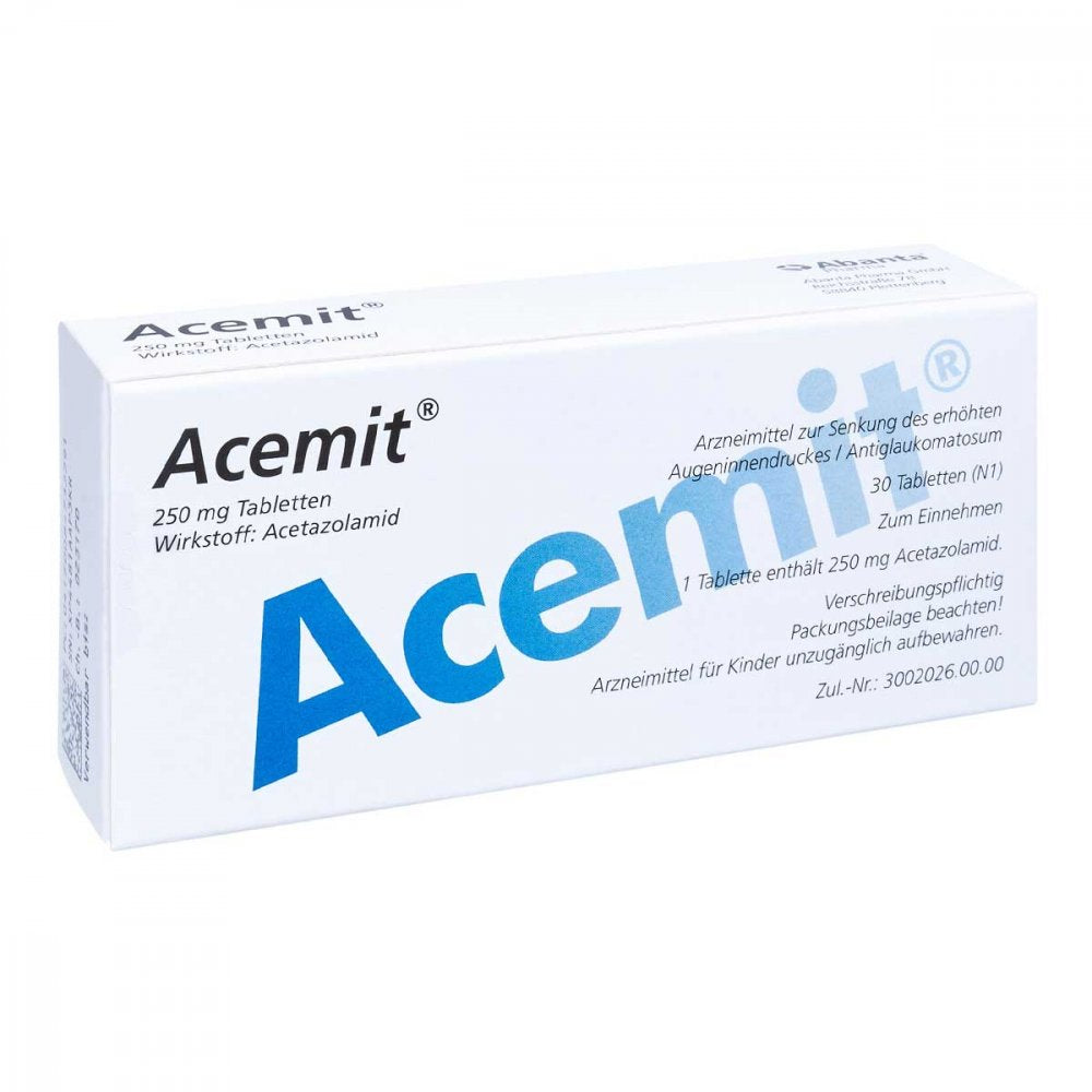 Das Produktfoto zeigt Acemit Tabletten (30 stk) PZN 08473229