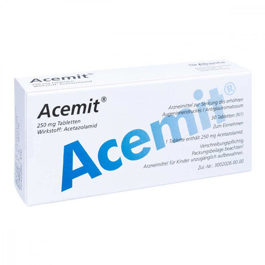 Das Produktfoto zeigt Acemit Tabletten (30 stk) PZN 08473229