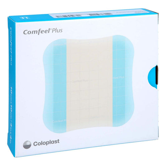 Das Produktfoto zeigt Comfeel Plus Flexibler Wundverb.10x10 Cm 3110 (10 stk) PZN 08482091