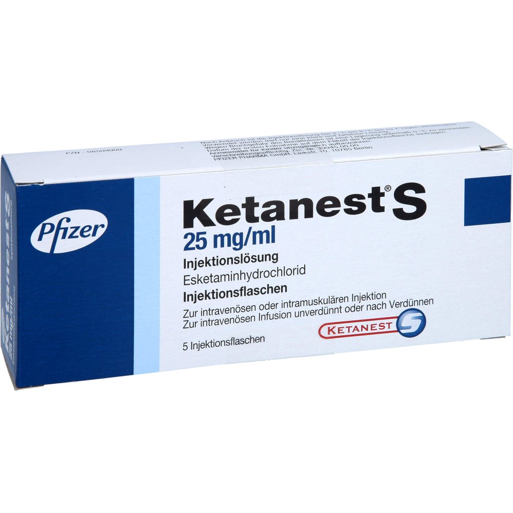 Ketanest S 25 Mg/Ml Vials Injektionsflaschen (5X10 ml)