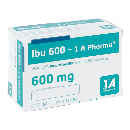 Ibu 600-1a Pharma Filmtabletten (50 stk)