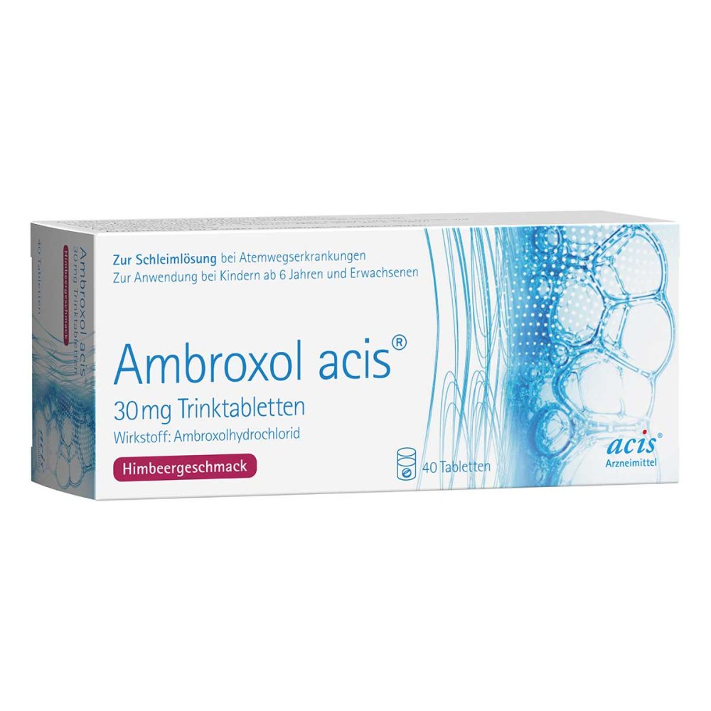 Ambroxol Acis 30 Mg Trinktabletten (40 stk)