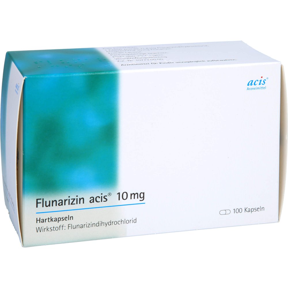 Flunarizin Acis 10 Mg Hartkapseln (100 stk)