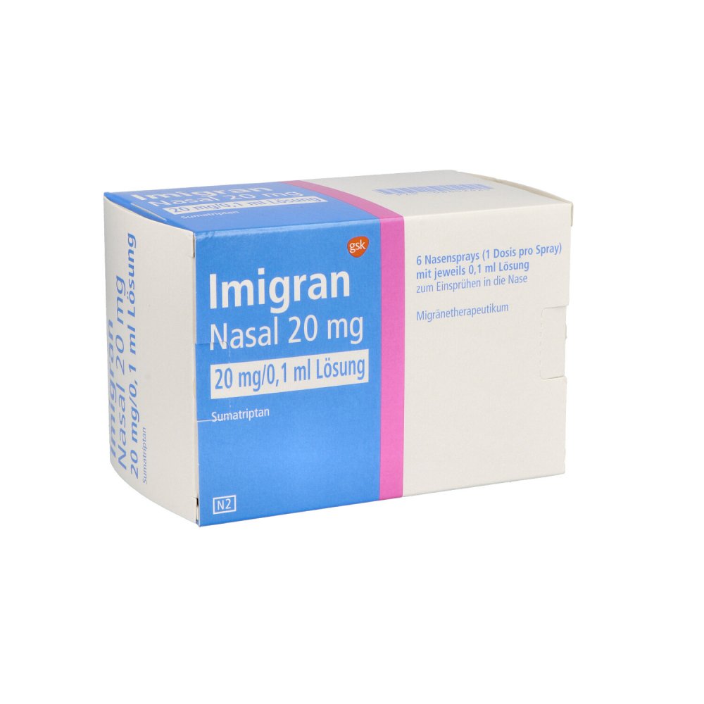 Imigran Nasal 20 Mg Nasenspray (6 stk)