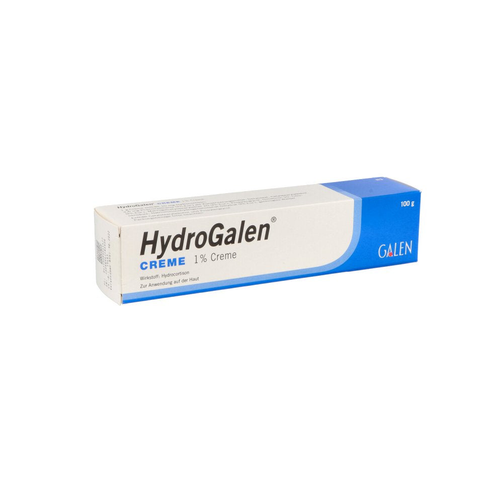 Das Produktfoto zeigt Hydrogalen Creme 1% (100 g) PZN 08604447
